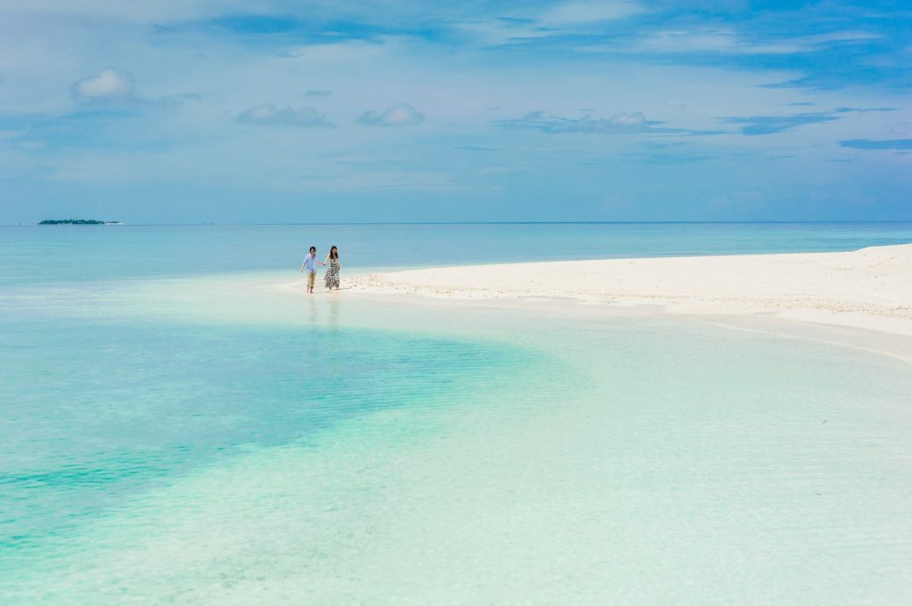 couple in maldives